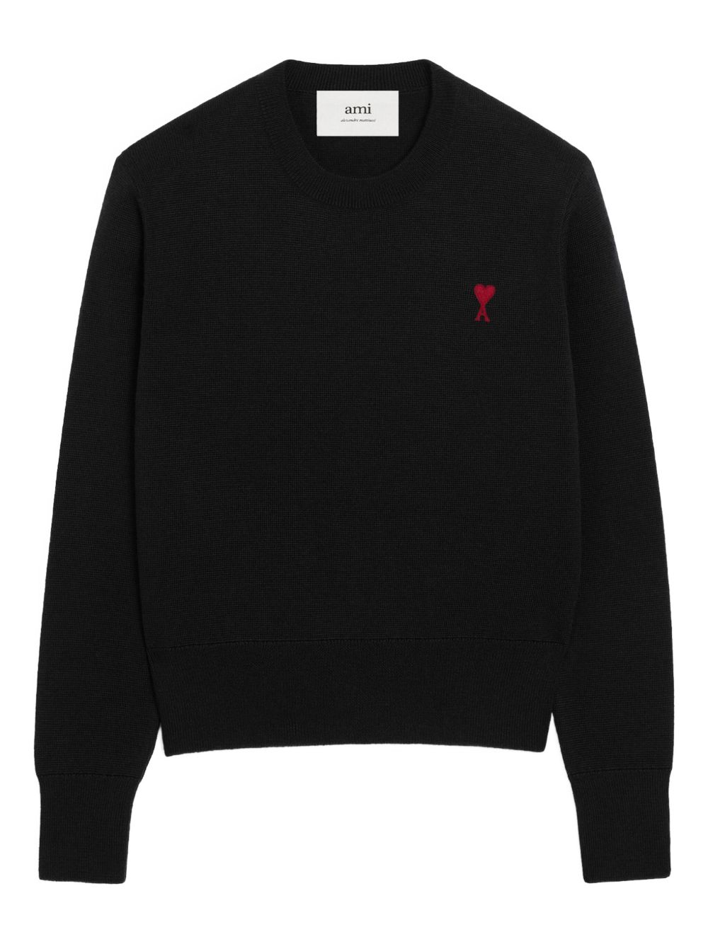 Coeur monogram motif Ami De Coeur wool sweater