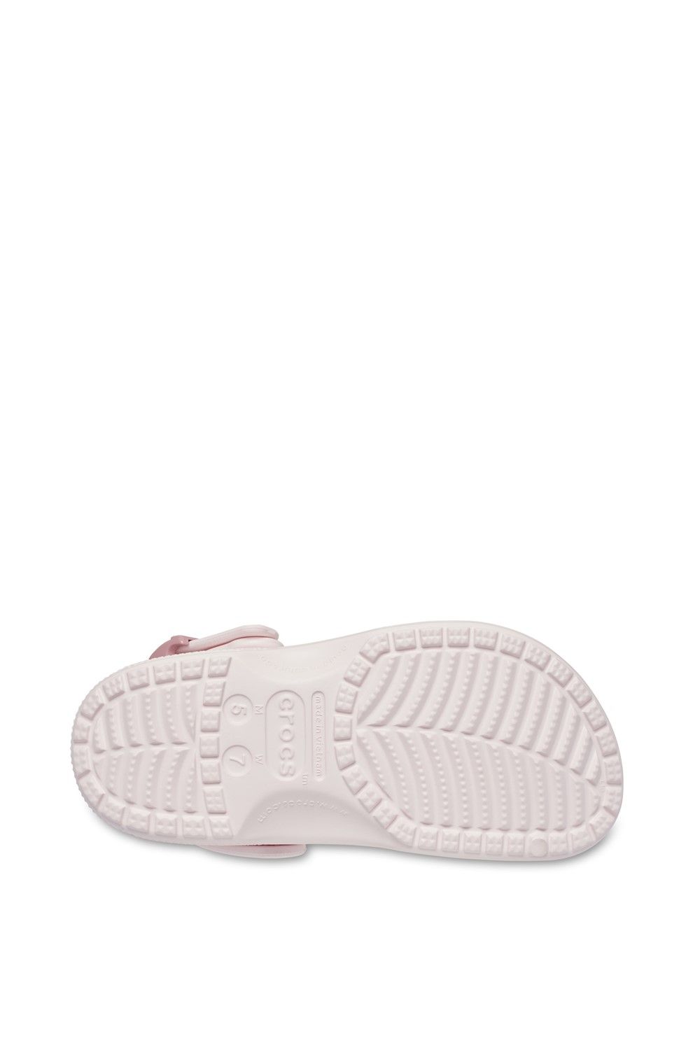 Crocs Classic Buckle Clog In Light Pink