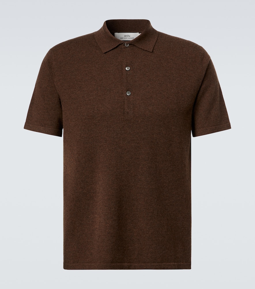 Cashmere polo shirt