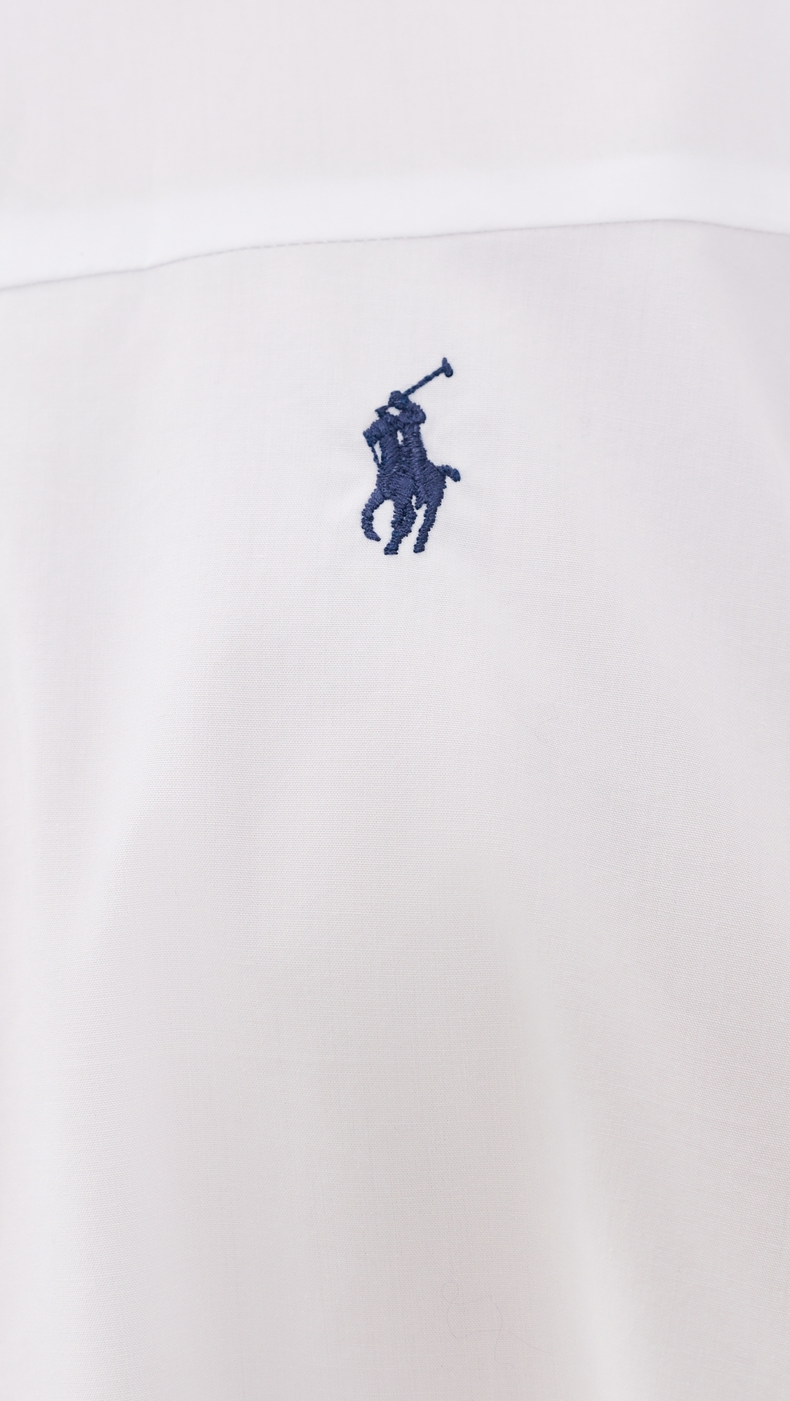 Super Poplin Collared Short Sleeve Dress White