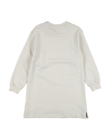 Kid Girl Kids' dress Light grey Size 10 Cotton, Metallic fiber