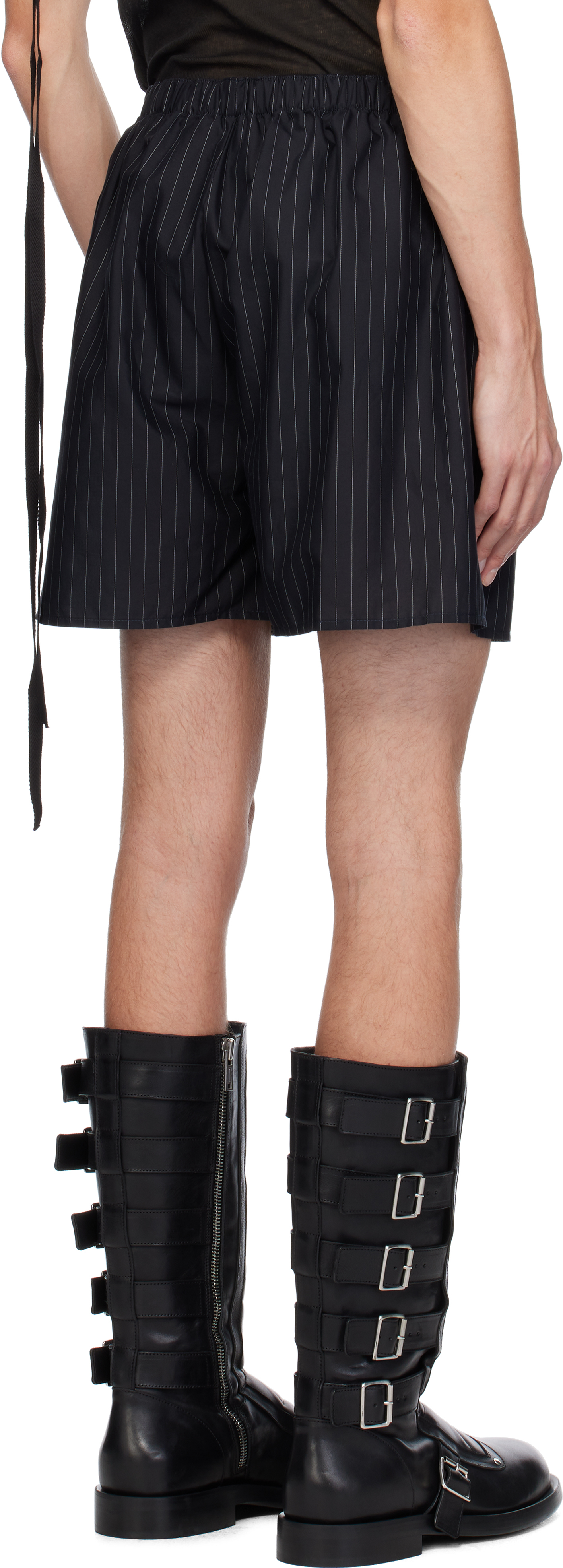 Ann Demeulemeester Black Laureis Boxer Shorts