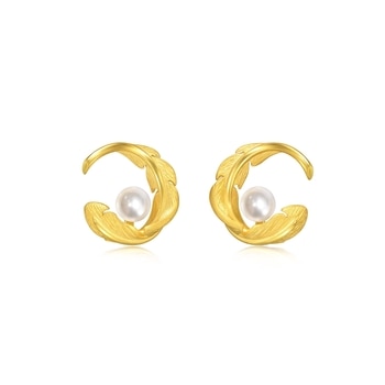 999.9 Gold Earrings