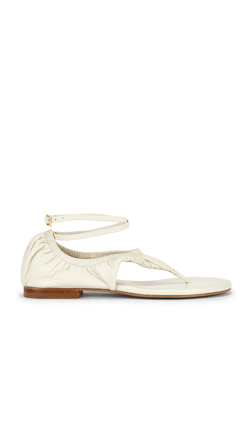 Nora Lozza Flip Not Sandal in White. 6. Also , 7