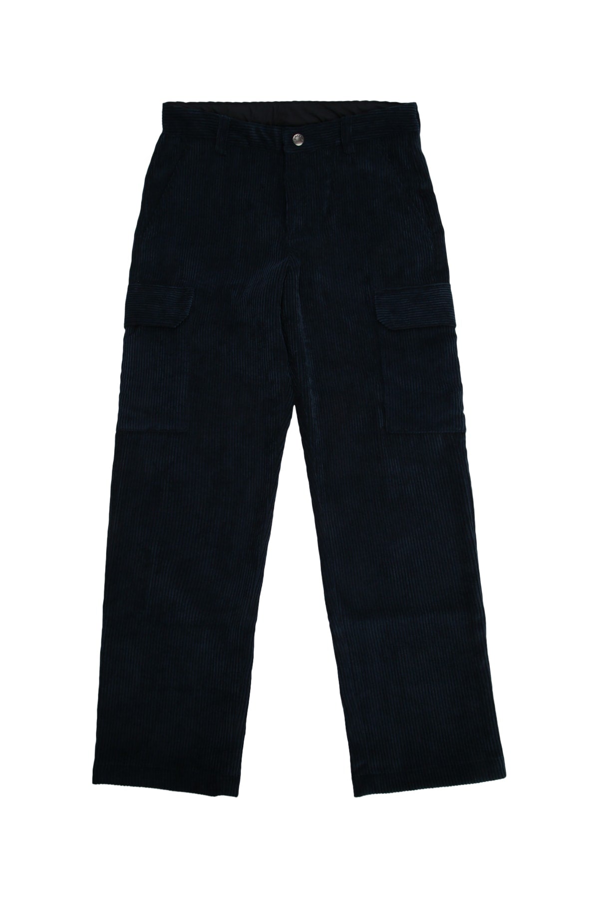 Corduroy Cargo Cargo Pants — Navy