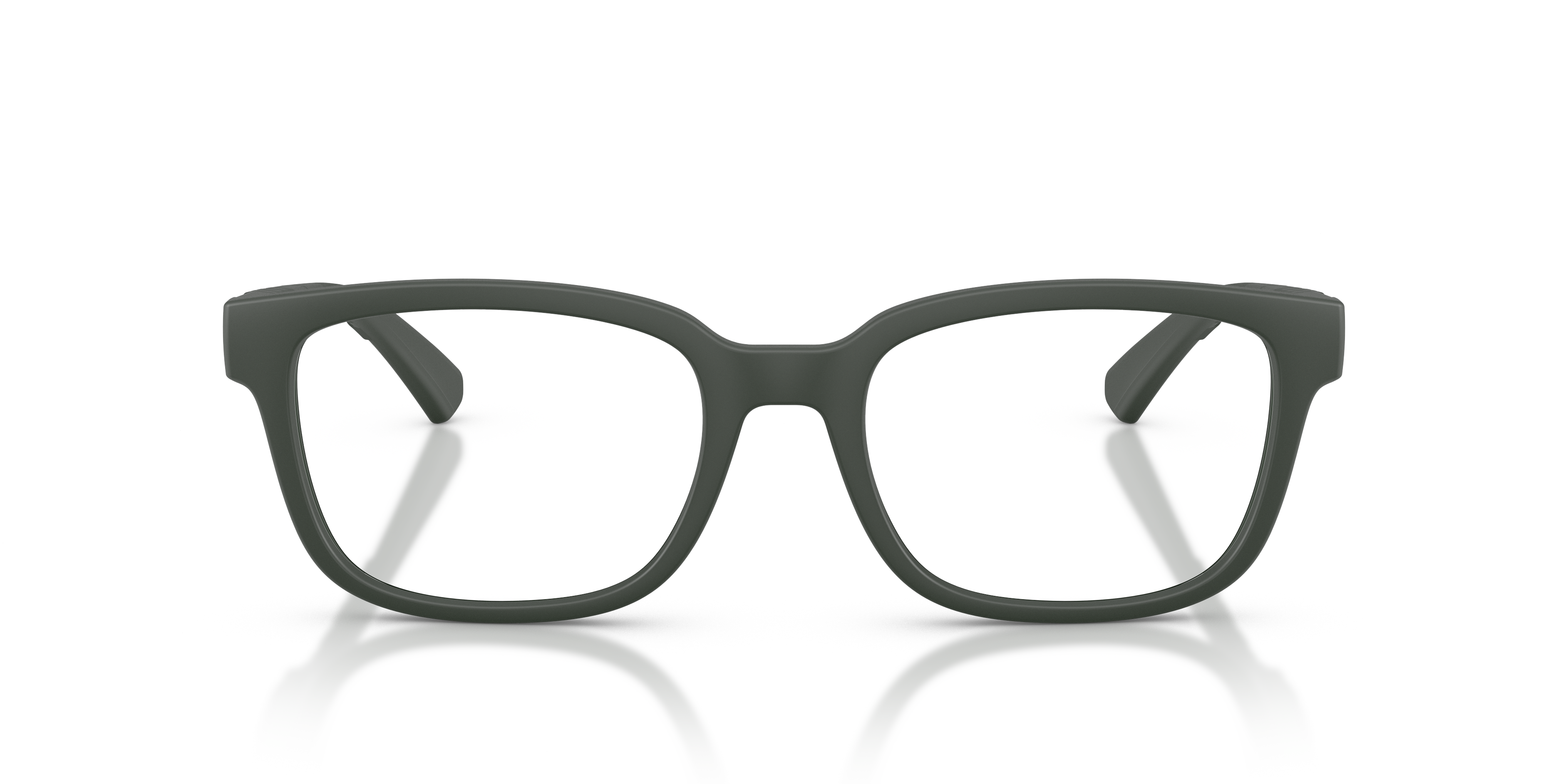 Burberry Man Burberry BE2451U 4232 Optical frames Injected Green Transparent Squared Norma