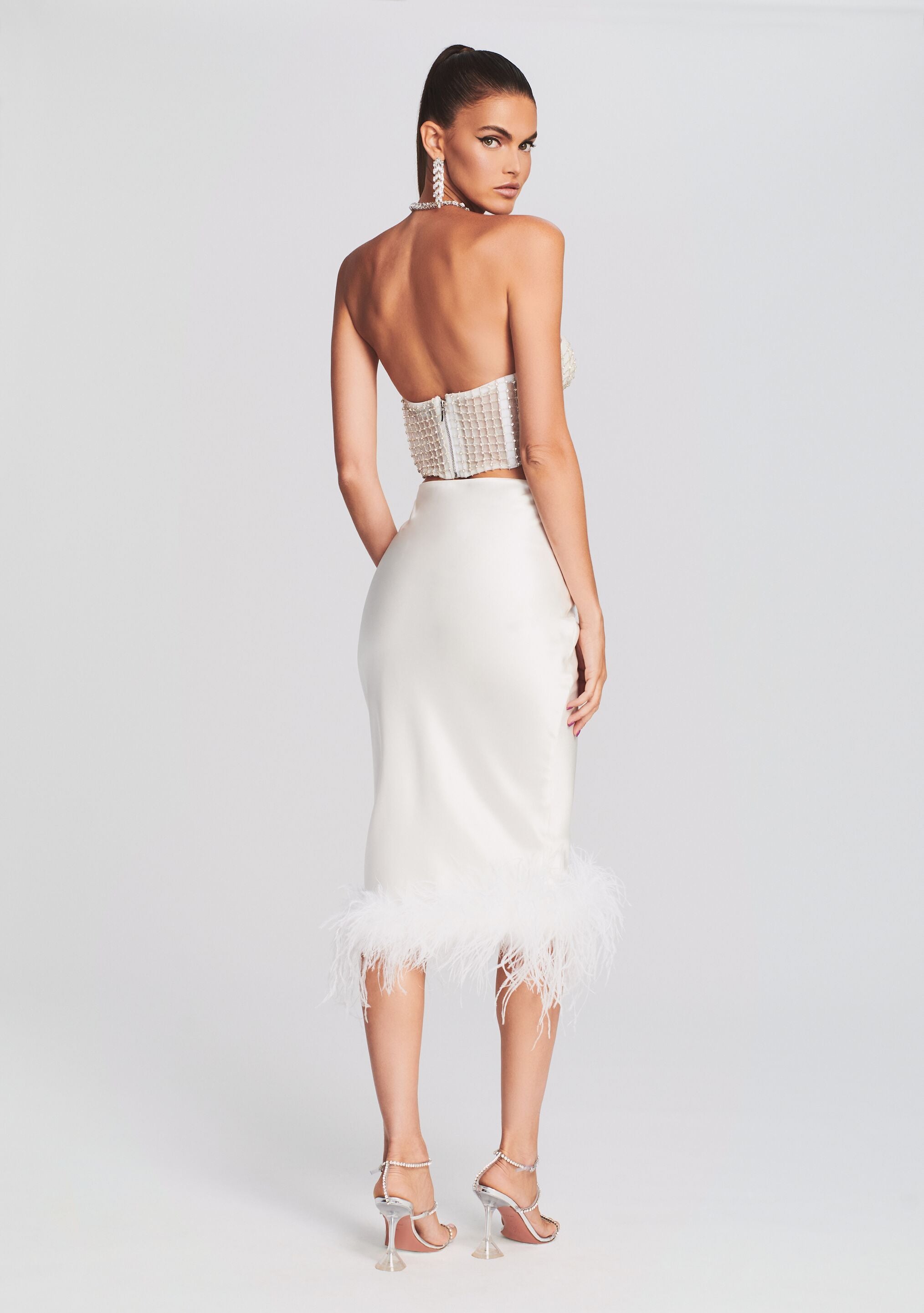 Paula Feather Skirt