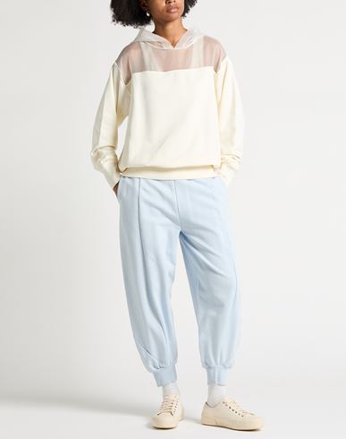 Felpa Woman Sweatshirt Off white Size M Polyamide, Cotton, Silk