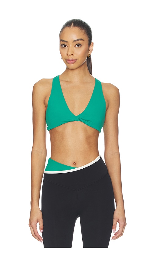 P.E Nation Swift Sports Bra in Green. - M also in L, S