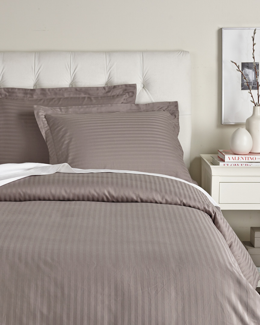 Discontinued 300 Thread Count Stripe Premium Egyptian Cotton Duvet Set