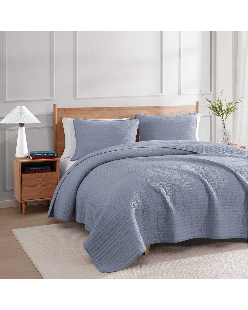 Christopher Texture Cotton Quilt Set