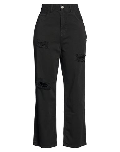 Woman Jeans Black Size S Cotton