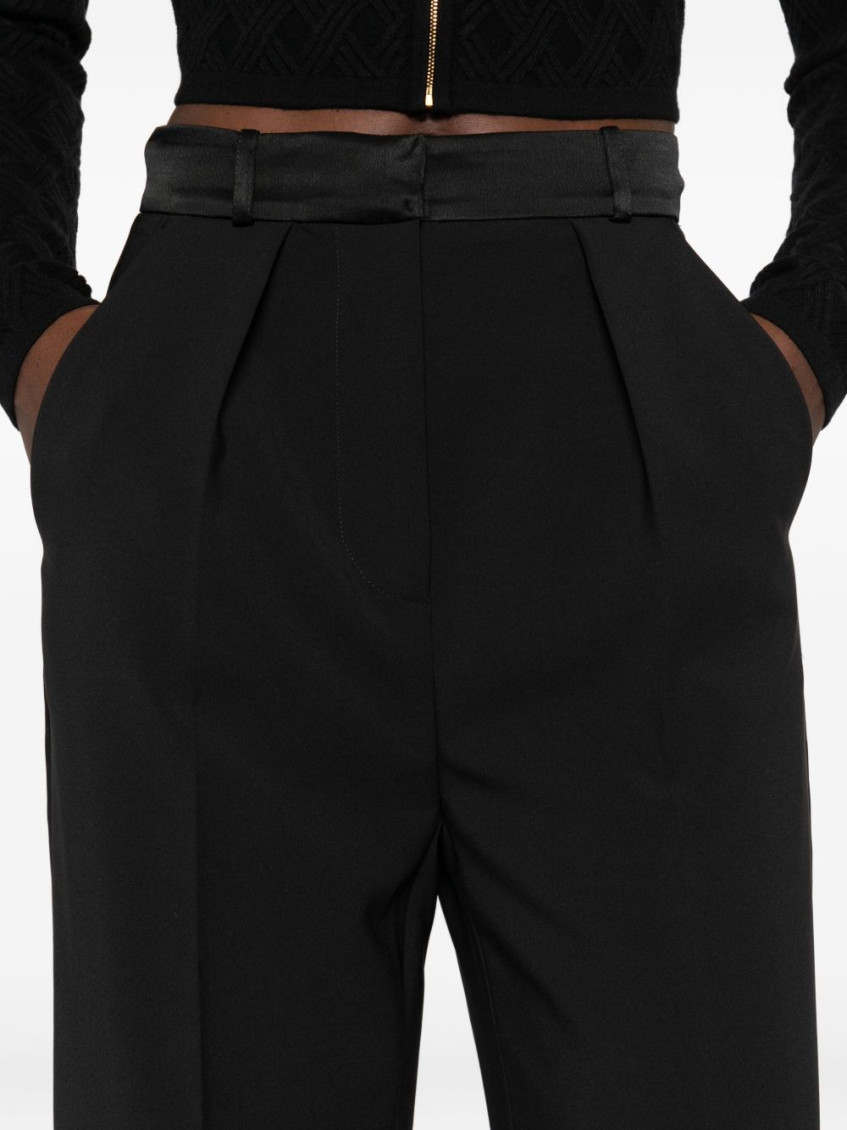 Flared-Leg Trousers