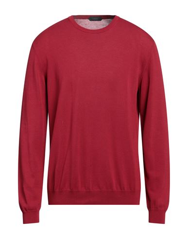 Man Sweater Brick red