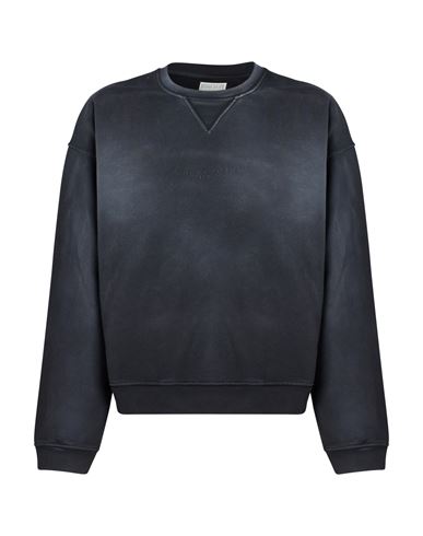 Man Sweatshirt Black Size S Cotton