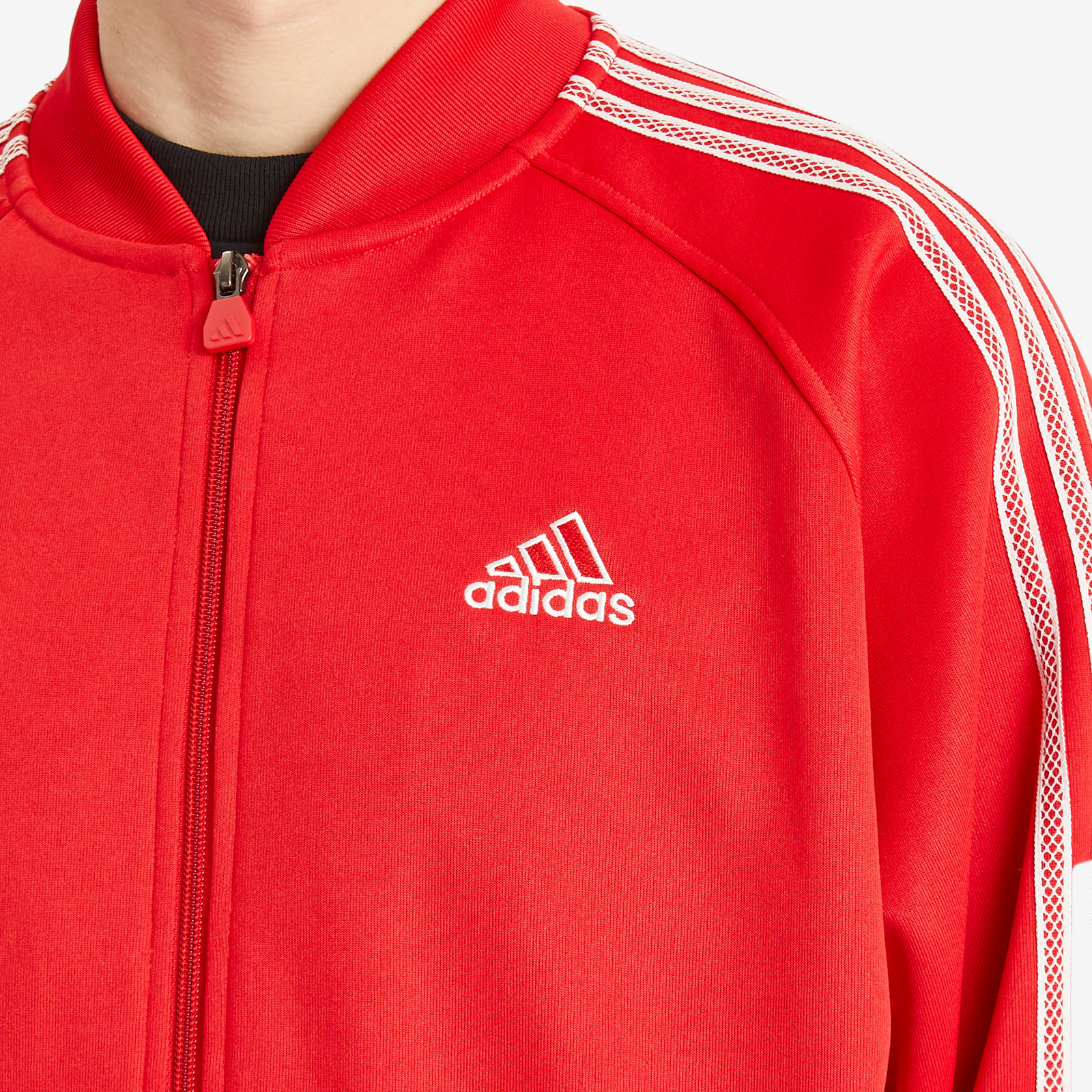 Adidas Men's Track Top in Better Scarlet