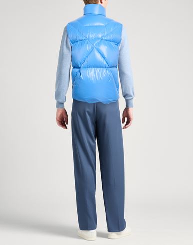 Man Vest Azure Size 0 Polyamide