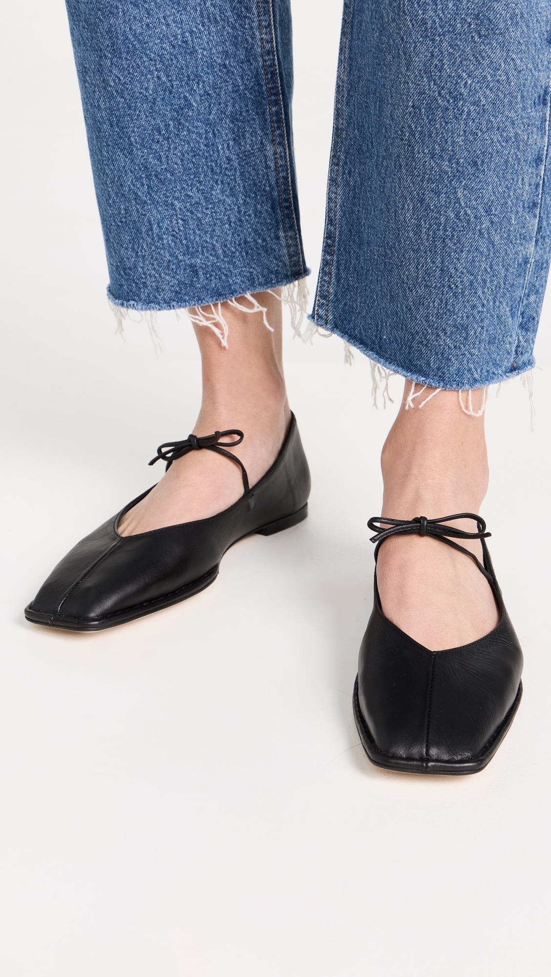 Sway Ballet Flats Black