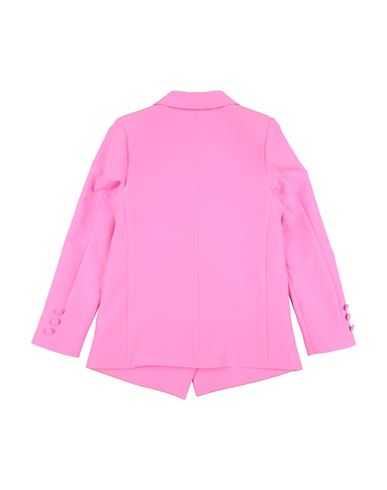 L:ú L:ú By Miss Grant Kid Girl Blazer Pink Size 10 Polyester, Elastane