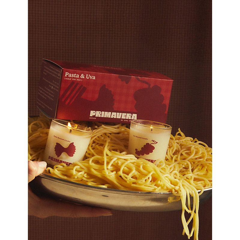 Pasta Wine Votive Scented Soy Wax Candles