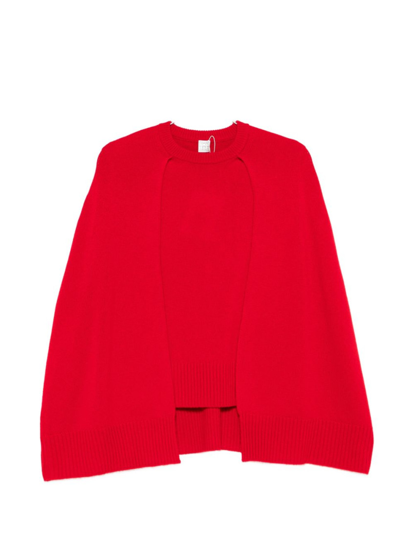 Totême - cashmere crew neck knit jumper long sleeve