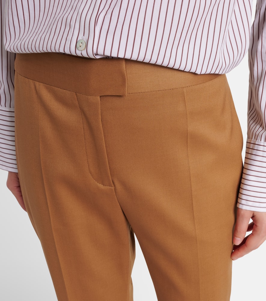 Todd high-rise straight pants