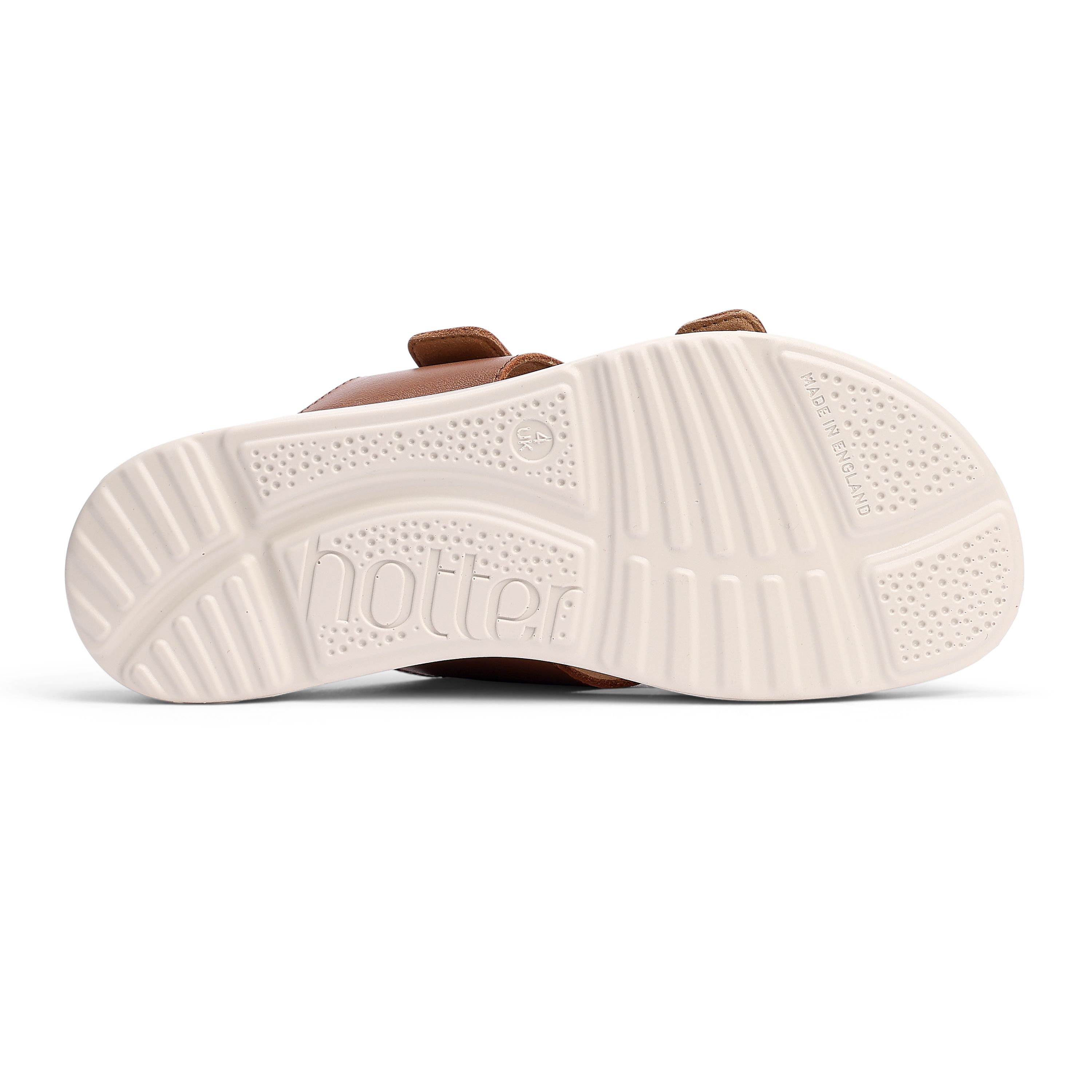 Hotter Women's Wide Fit 'Corsica' Slip-On Mules in Tan