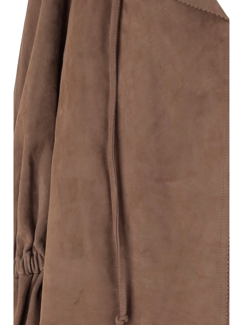 Dicte Suede Blouse