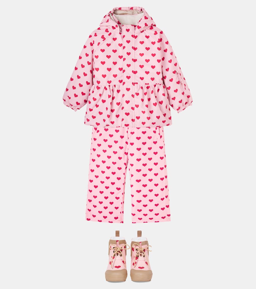 Konges Sløjd Mismou hooded printed jacket