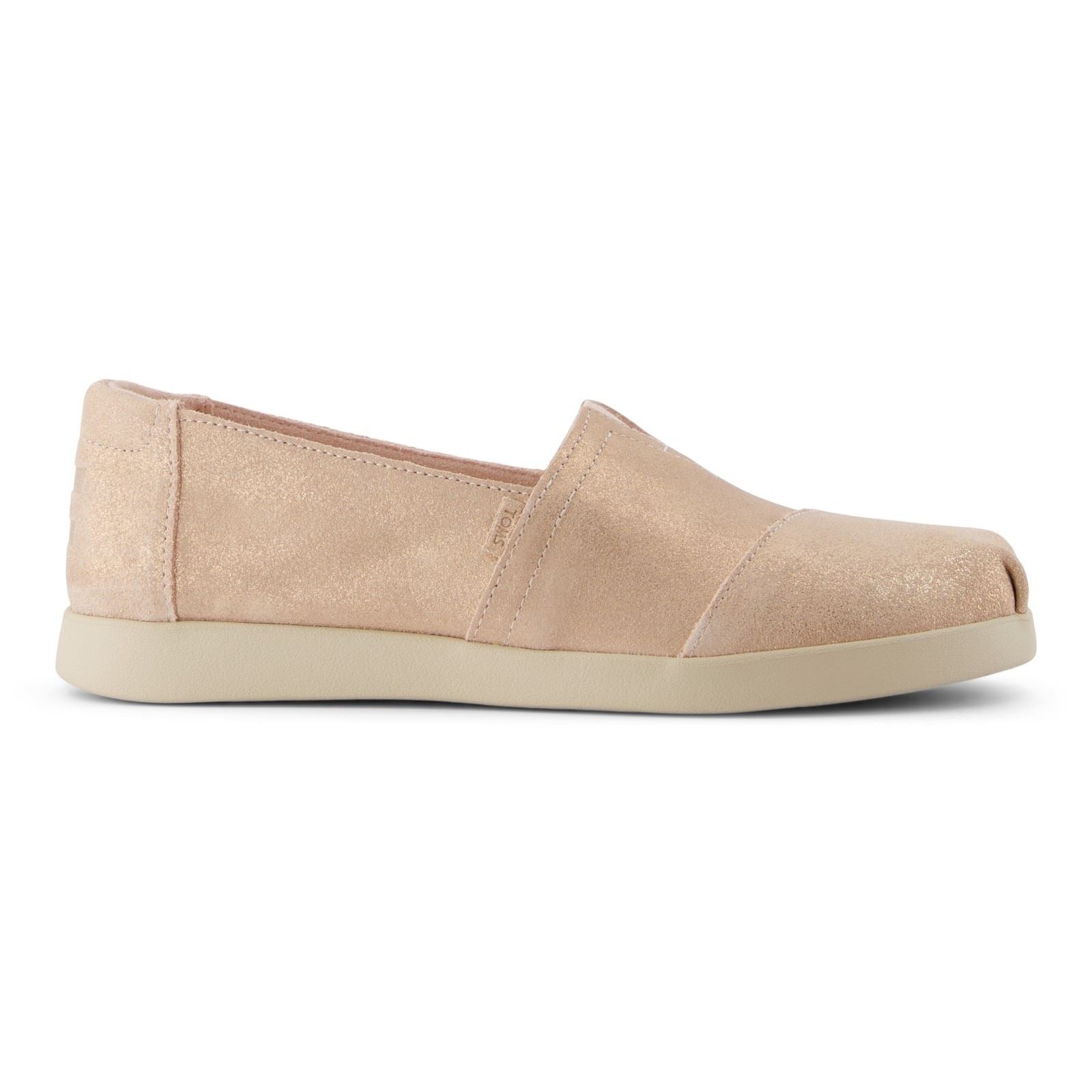 Toms Alpargata Plus Leather Women's Pale Rose Espadrille