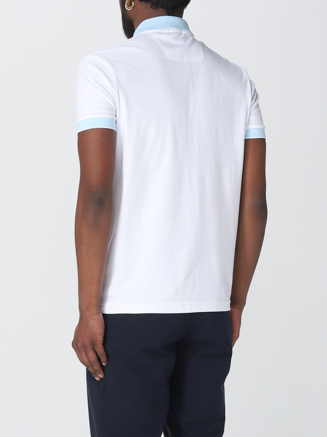 Polo Shirt Men color White
