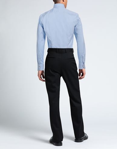 Man Shirt Sky blue Size 15 ½ Cotton, Polyamide, Elastane