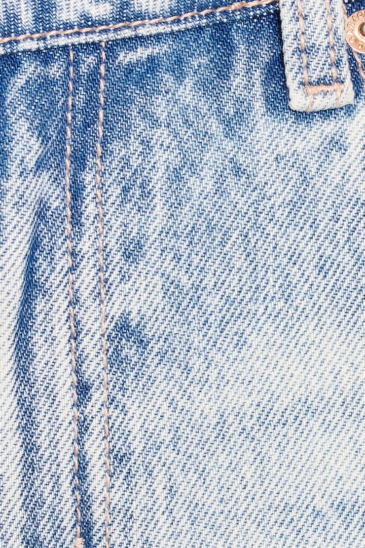 Denim Festival Shorts - Blue - Women Clothing
