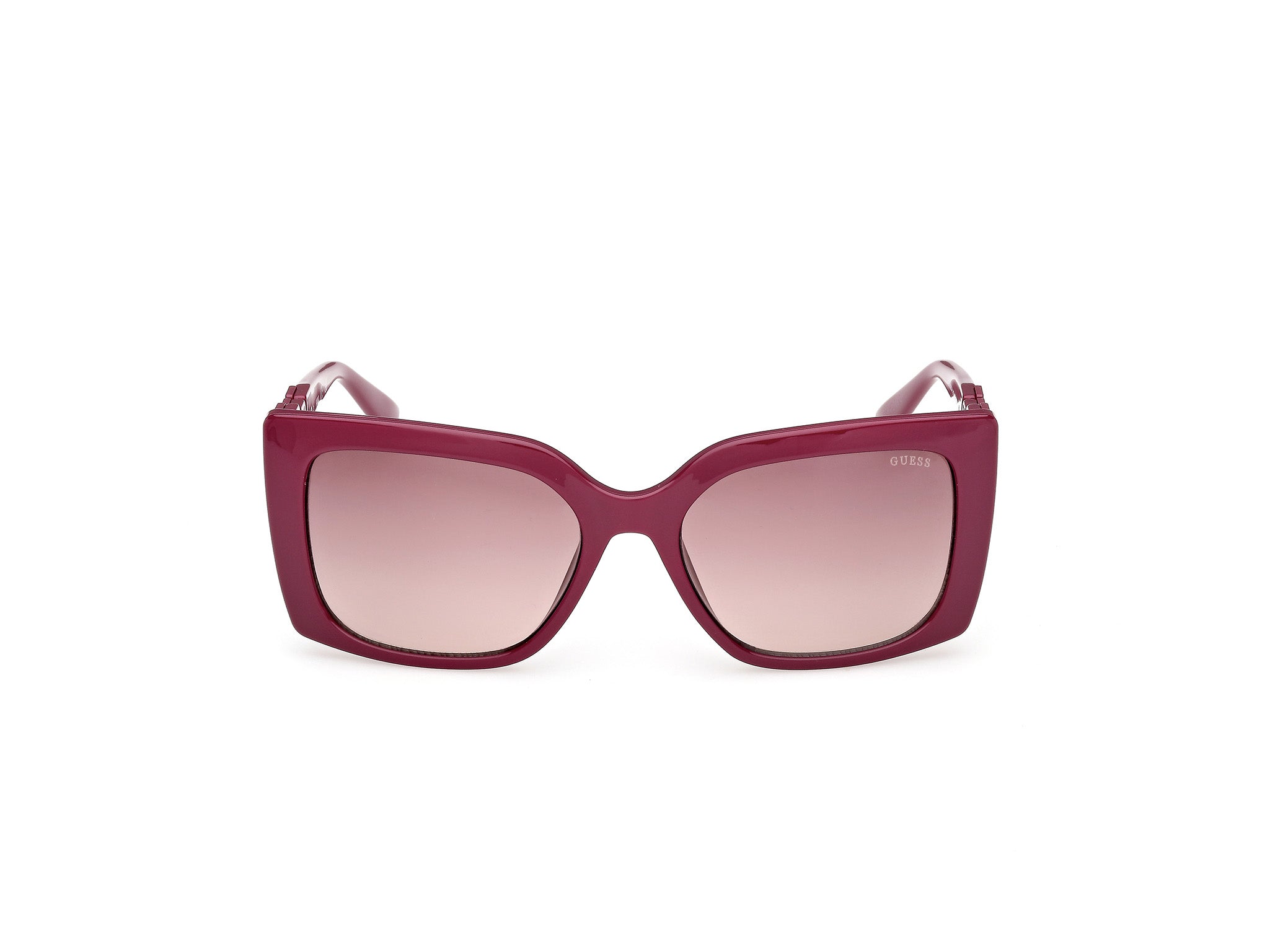 Guess Mujer Guess GU00265-H 81T Gafas de sol Inyectado Violeta Burdeos Cuadrada Norma