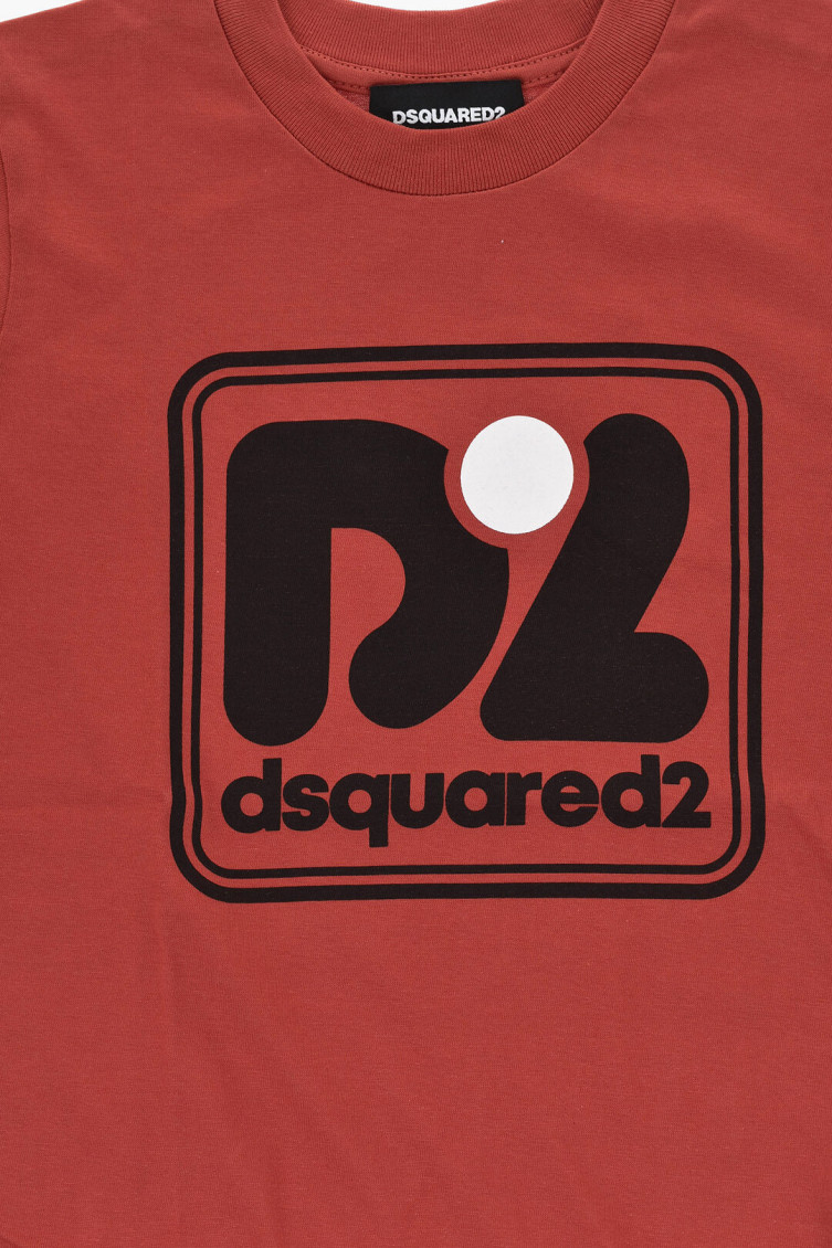 Boys Red Graphic Logo T-Shirt