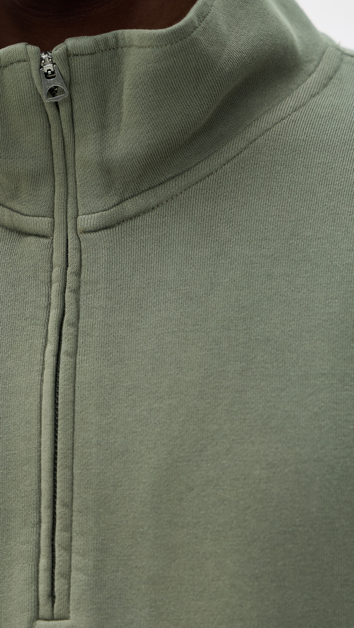 Quarter Zip Pullover Olive