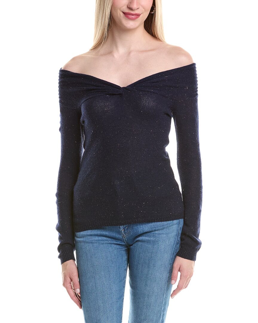 Off-The-Shoulder Cashmere Sweater