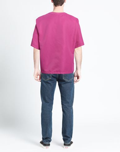 Man T-shirt Fuchsia
