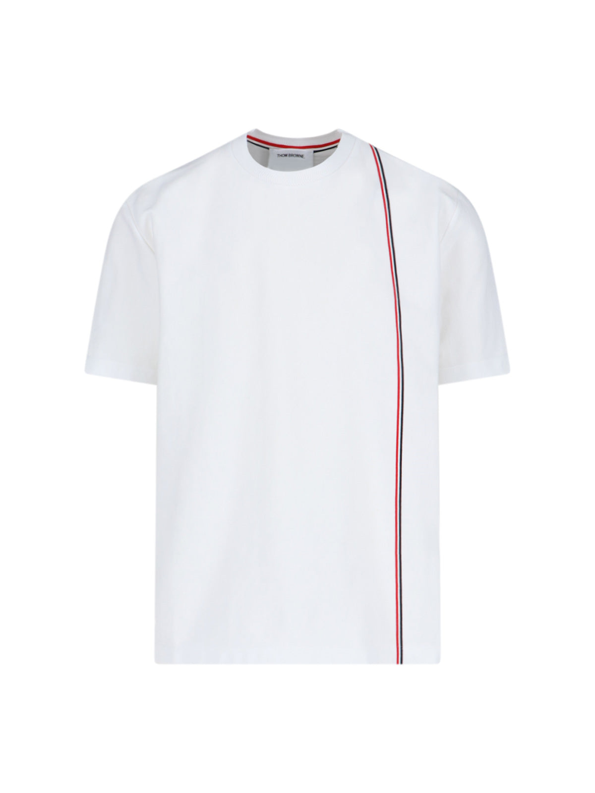 RWB-stripe Short-sleeve T-shirt