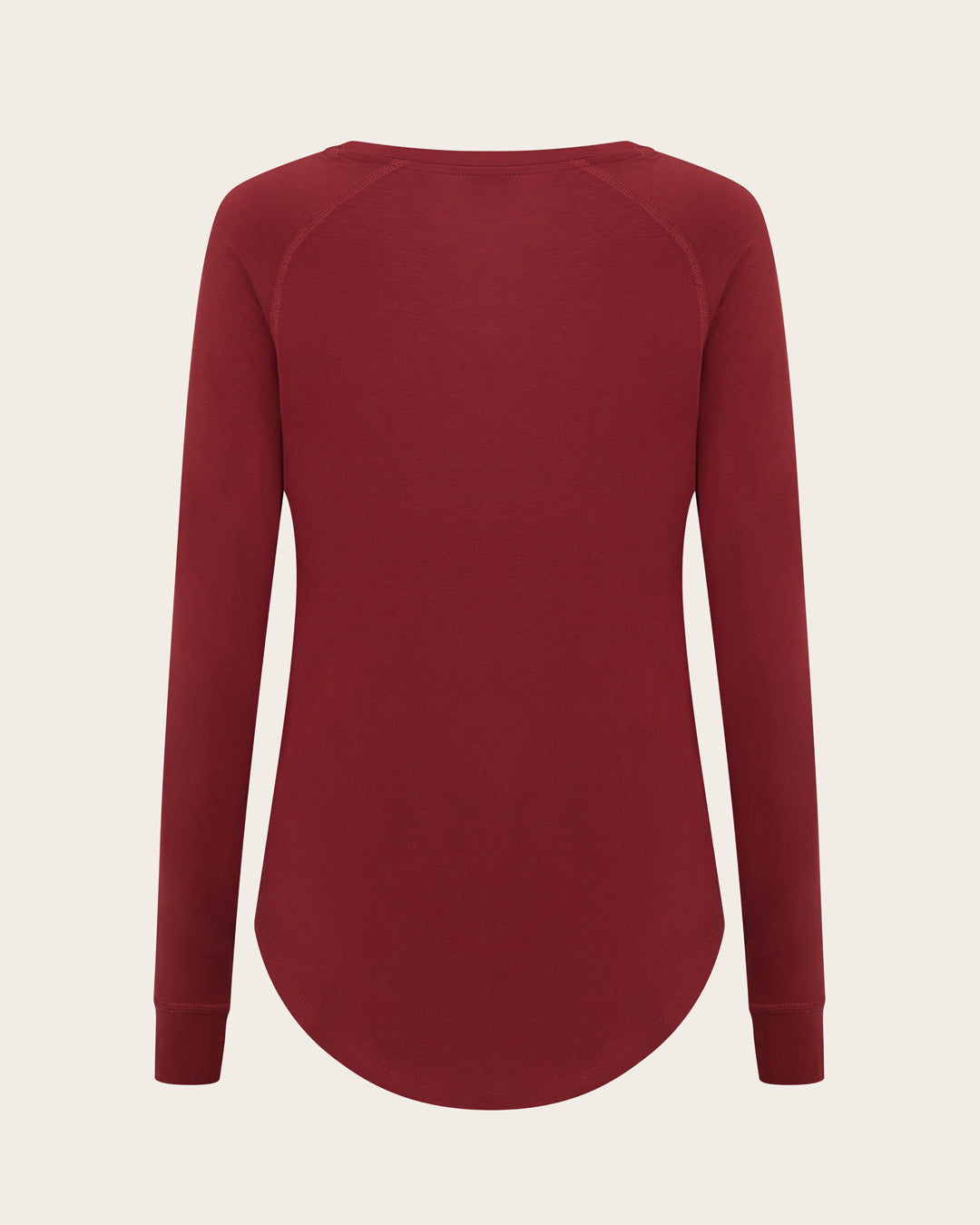 Goodnight Raglan Sleep Top - Ruby