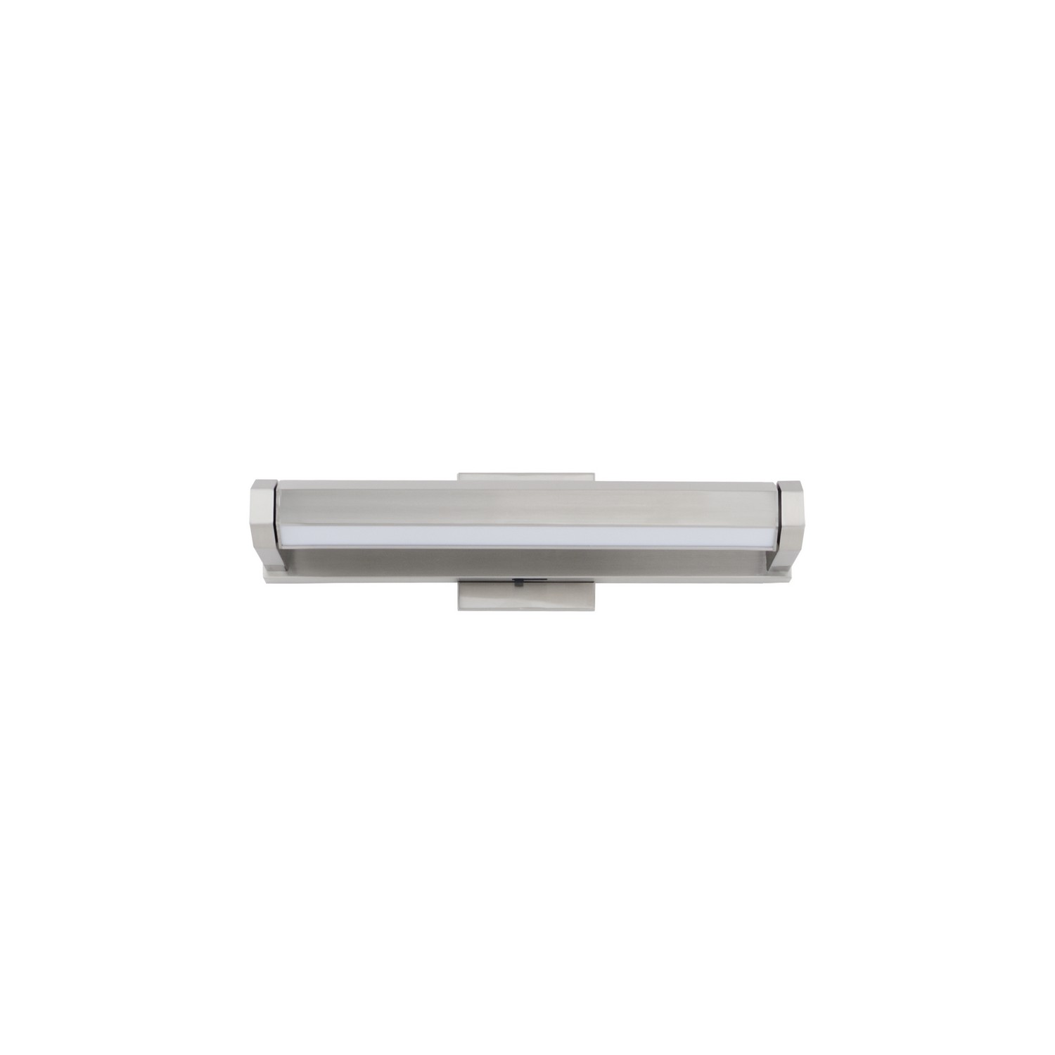 Satin Nickel LED Picture Light from the Braque Collection