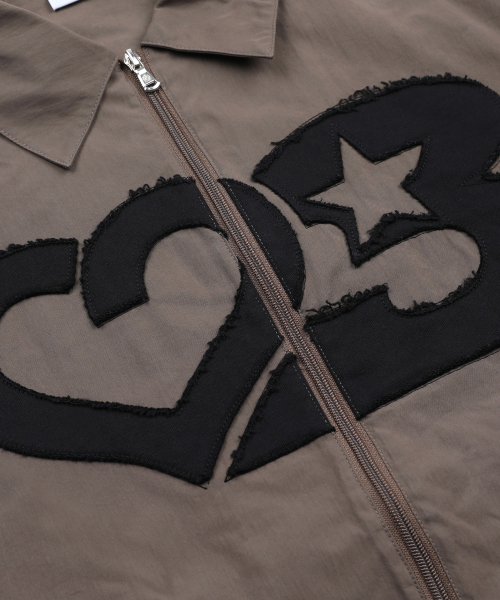 XTS044 Rubber Applique Crop Shirt