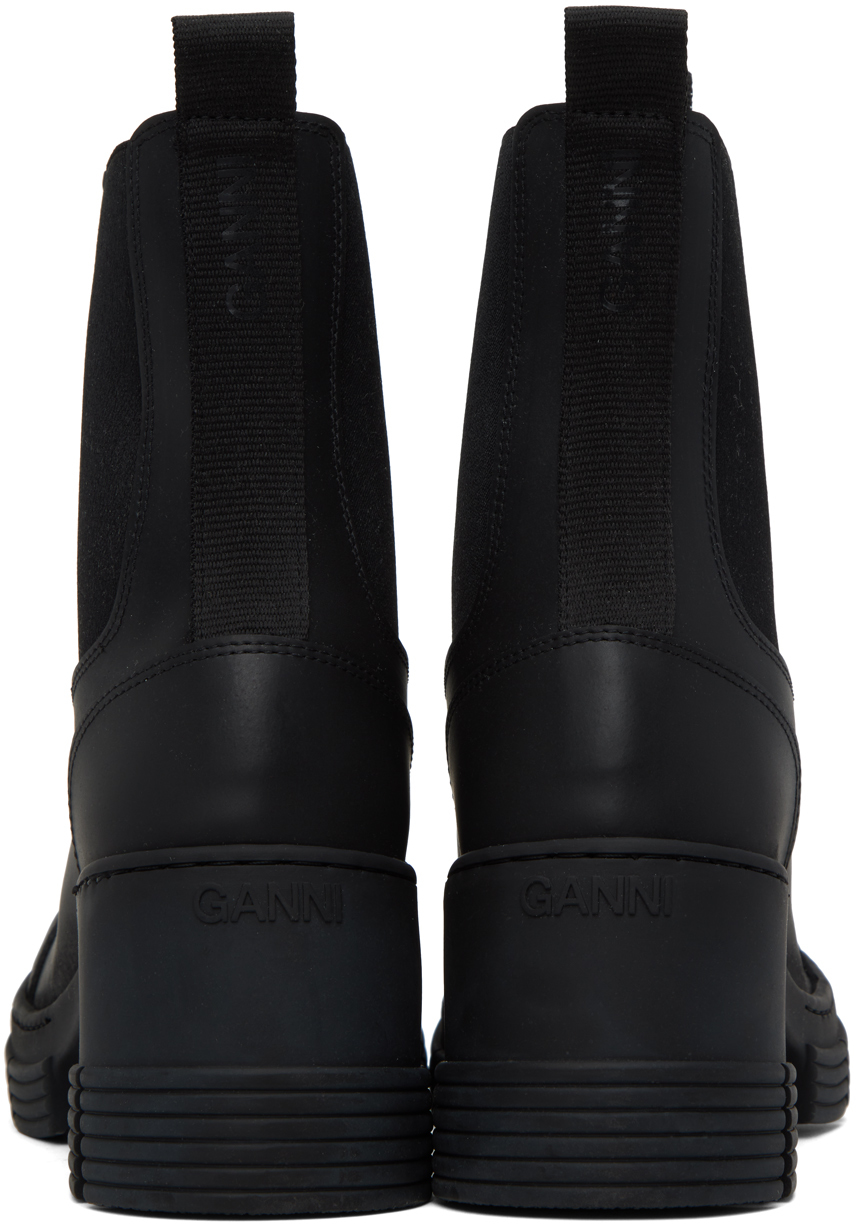 Black city boots