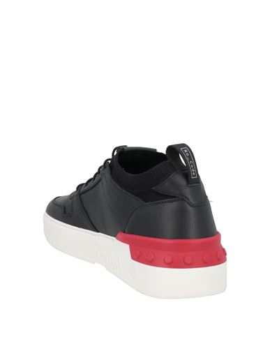 Tod's No_code Man Sneakers Black Size 10.5 Leather, Textile fibers
