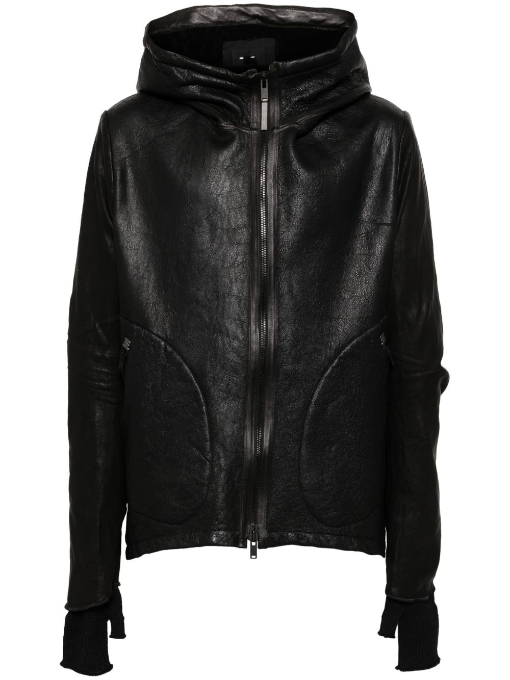 Flemmard leather jacket - Black