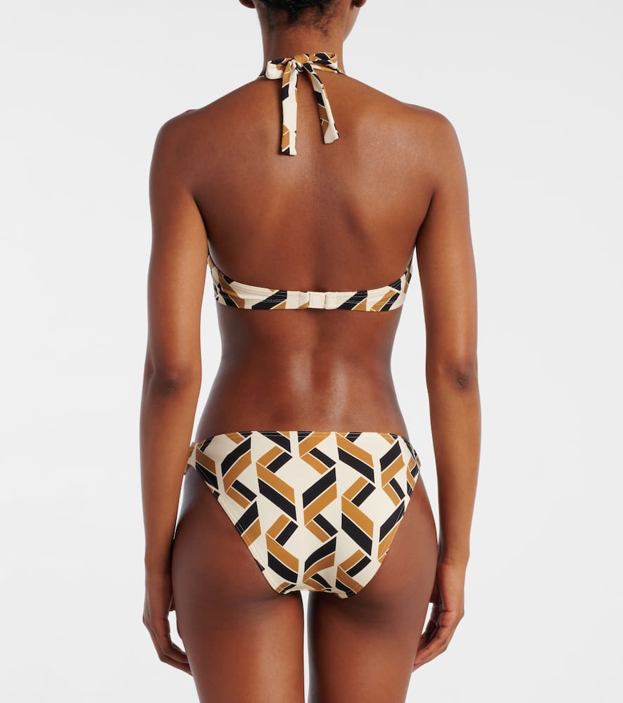 Alchime patterned bikini bottoms