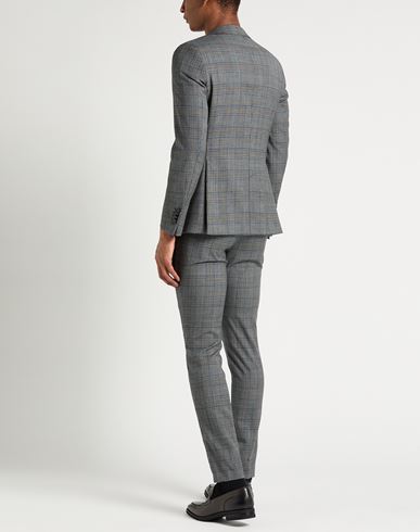 Man Suit Blue Size 42 Wool, Elastane