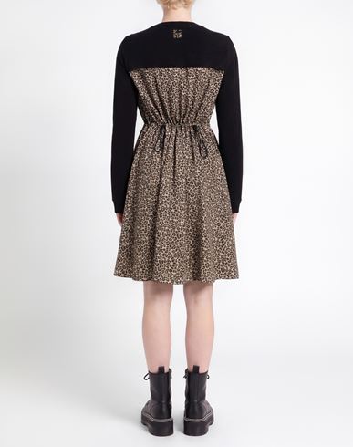 Woman Mini dress Beige Size 5 Viscose, Polyester