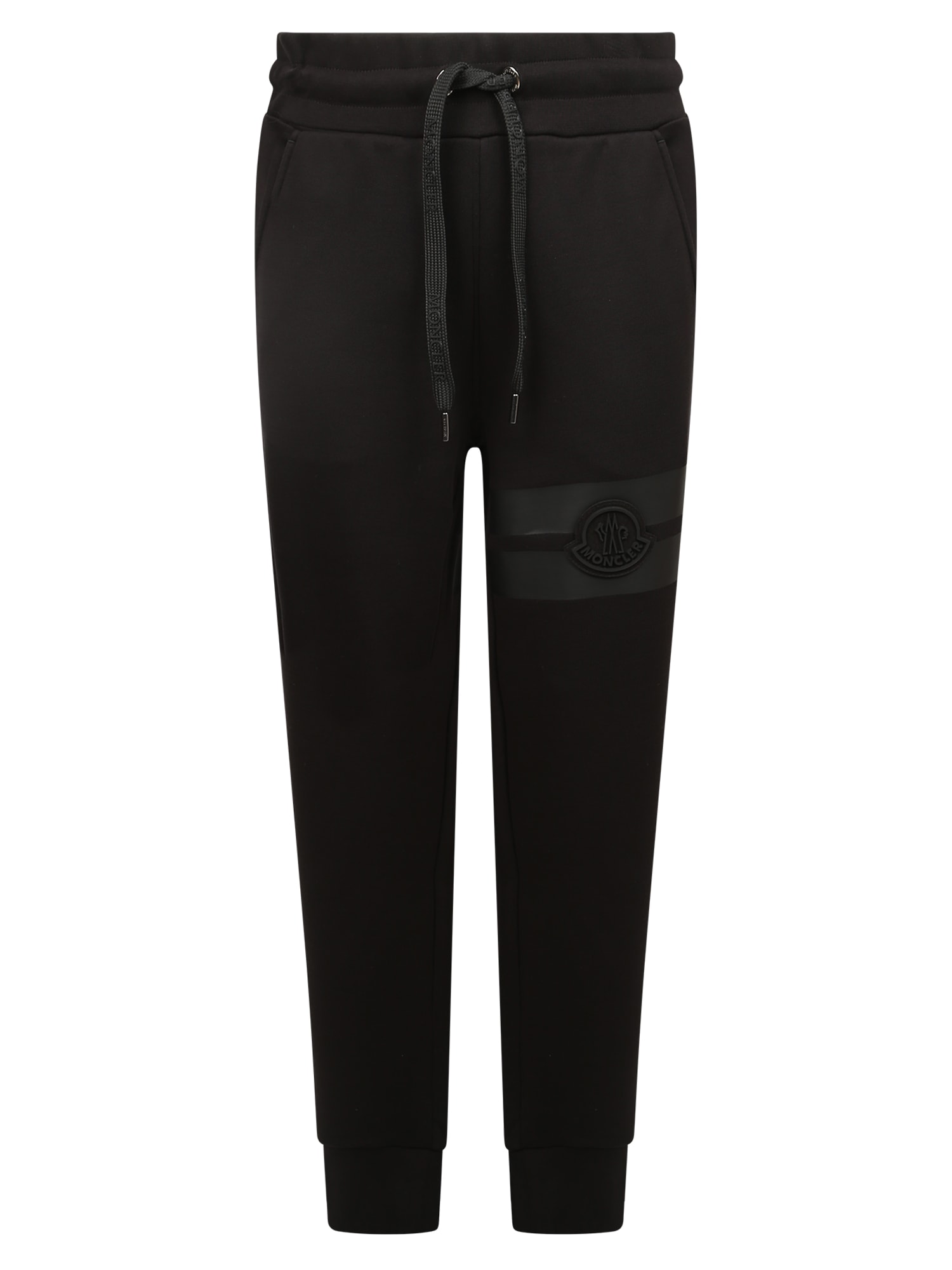 Black Cotton Joggers