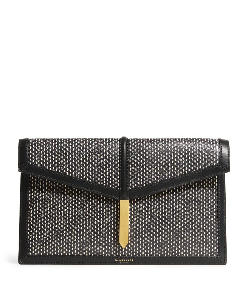 Snakeskin Tokyo Clutch Bag